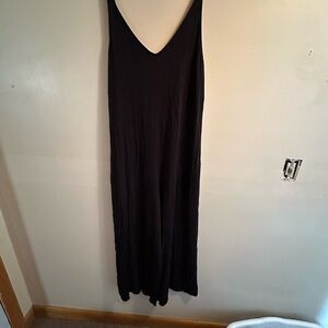 Athleta Black Sleeveless Jumpsuit